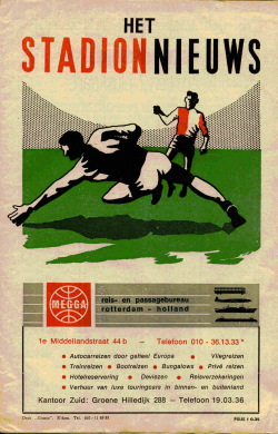 AZ Programma 17-jan-1971 Feyenoord uit